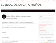 Tablet Screenshot of lacatamunoz.com